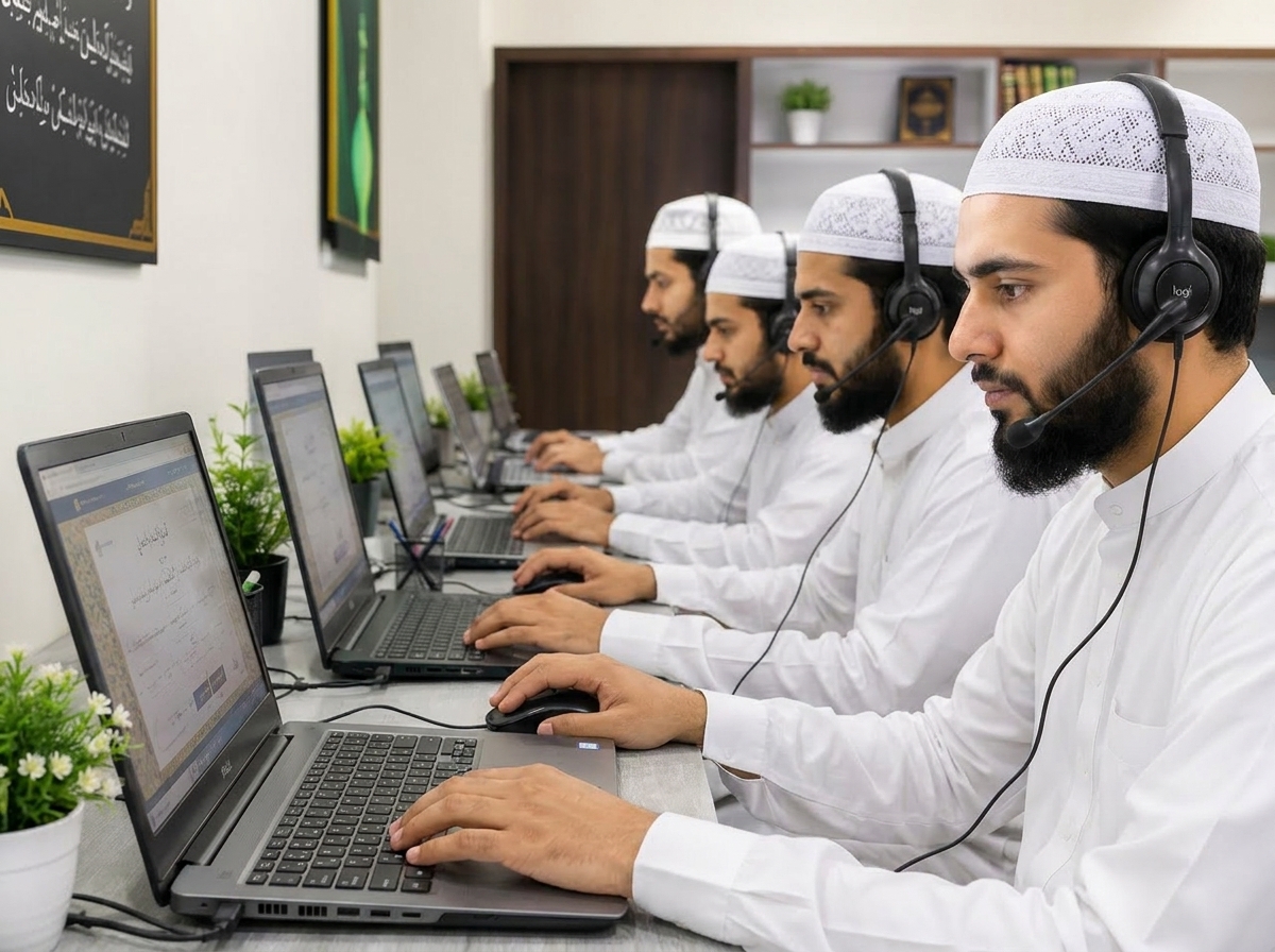 Male Quran teacher
